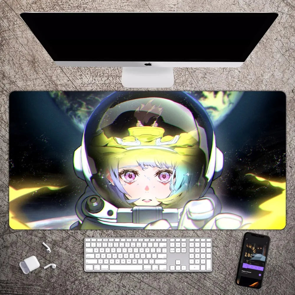 Cyberpunk Anime Edgerunners Souris Sub Large Gaming Computer, Clavier PC, Souris Polymères