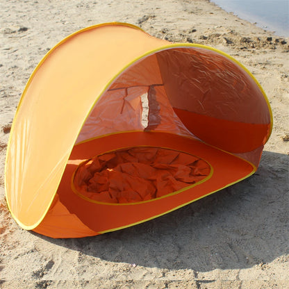 Tente de plage Portable pour bébé, Protection UV, abri solaire pour nourrissons, jouets d'extérieur, piscine pour enfants, maison de jeu, jouets