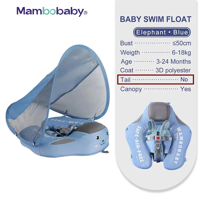 Mambobaby - Planche à Flotter pour Bébé, Jouet autour de la Taille, Solide et Non Gonflable