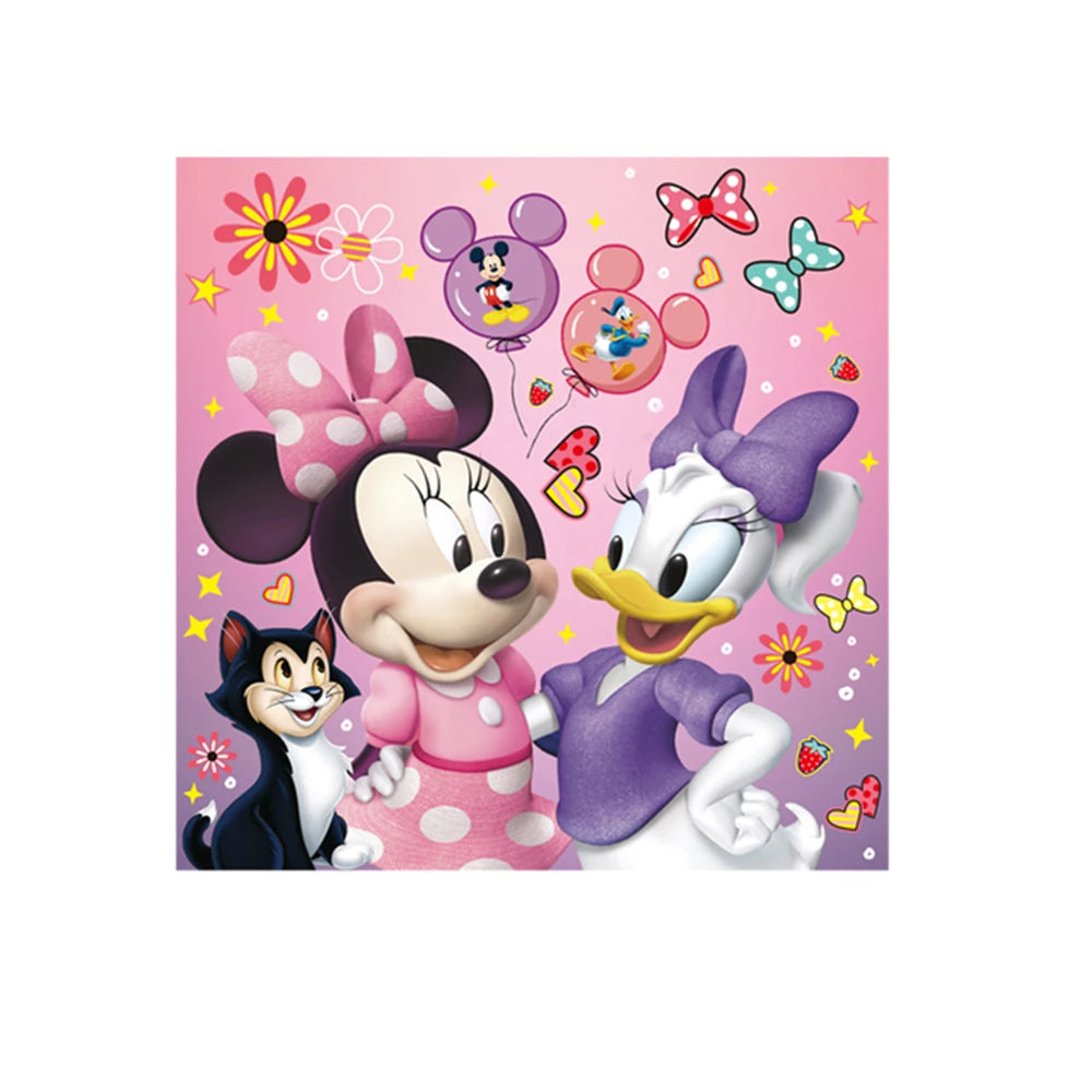 Décor de Minnie Mouse et Ballons d'Arrière-Plan, Nappe, Bol, Anniversaire - Réception - Cadeau