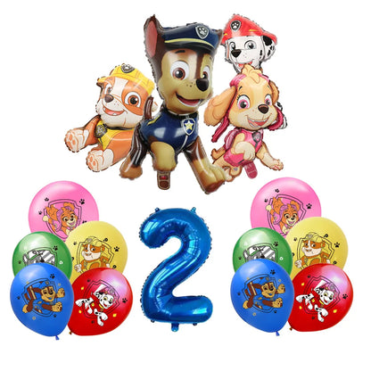 PAW Patrol-Décorations d'Anniversaire pour Enfants, Jouet Préféré des Enfants, Accessoires, Fournitures, Assiette, Tasse, Serviette et Cadeaux