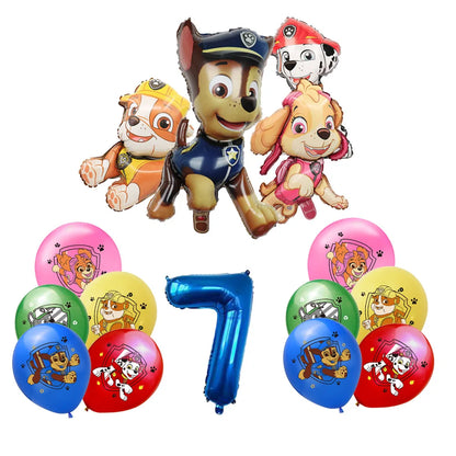 PAW Patrol-Décorations d'Anniversaire pour Enfants, Jouet Préféré des Enfants, Accessoires, Fournitures, Assiette, Tasse, Serviette et Cadeaux