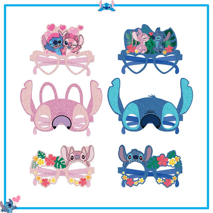 Fournitures de décoration de fête d'anniversaire Disney Stitch, nouveau CAN o Stitch, ballon, baby shower, rentabilité, assiettes en papier standardisées, serviettes, nappe