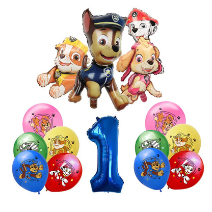 PAW Patrol-Décorations d'Anniversaire pour Enfants, Jouet Préféré des Enfants, Accessoires, Fournitures, Assiette, Tasse, Serviette et Cadeaux