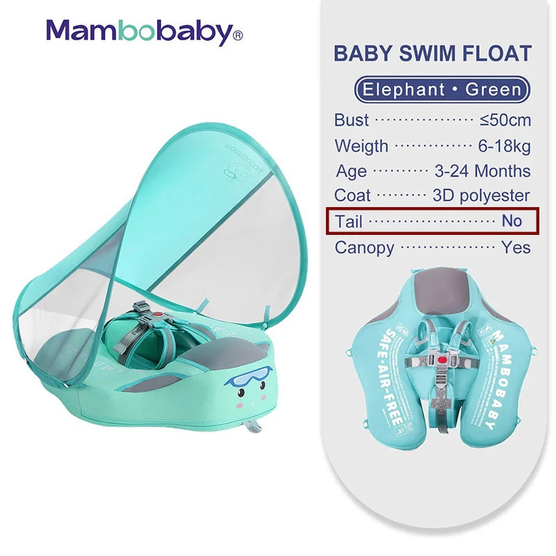 Mambobaby - Planche à Flotter pour Bébé, Jouet autour de la Taille, Solide et Non Gonflable