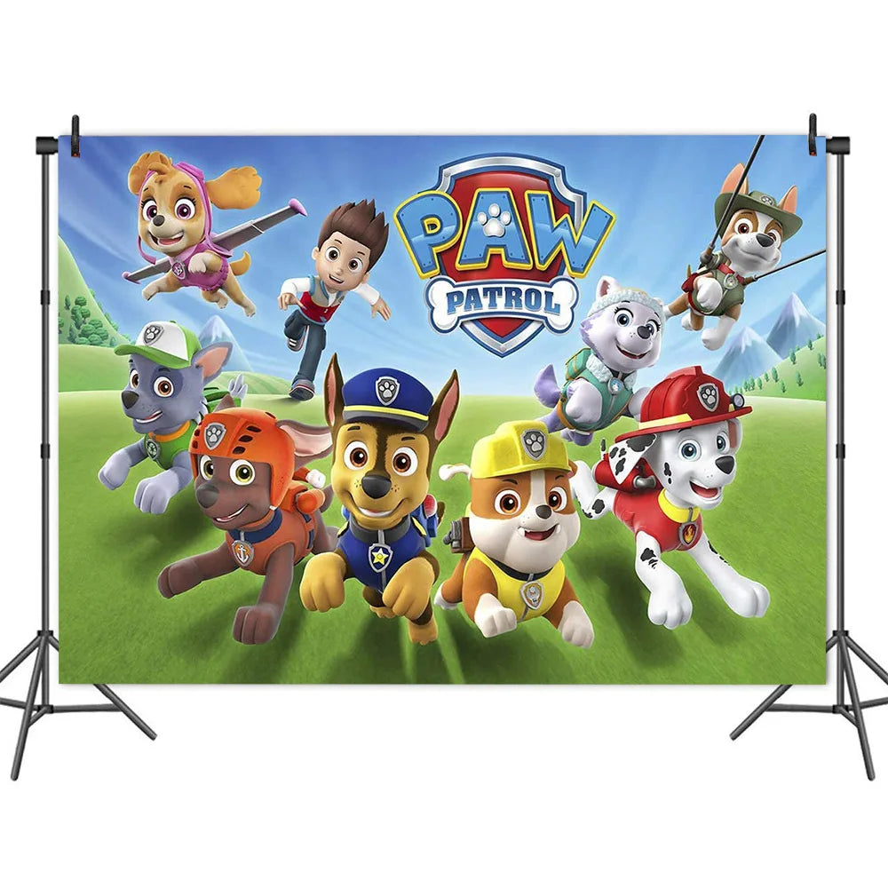 PAW Patrol-Décorations d'Anniversaire pour Enfants, Jouet Préféré des Enfants, Accessoires, Fournitures, Assiette, Tasse, Serviette et Cadeaux