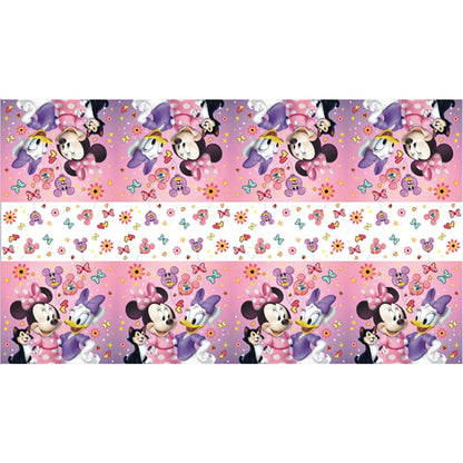 Décor de Minnie Mouse et Ballons d'Arrière-Plan, Nappe, Bol, Anniversaire - Réception - Cadeau