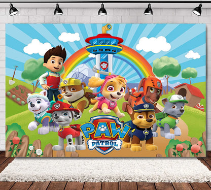 PAW Patrol-Décorations d'Anniversaire pour Enfants, Jouet Préféré des Enfants, Accessoires, Fournitures, Assiette, Tasse, Serviette et Cadeaux