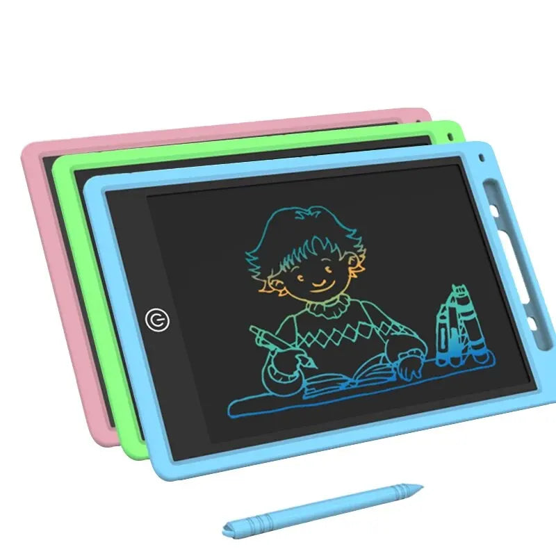 Tablette d'écriture LCD effaçable pour enfants, planche à dessin Graffiti, bloc-notes, jouets pour enfants, 6.5 pouces, 8.5 pouces, 10/12 pouces